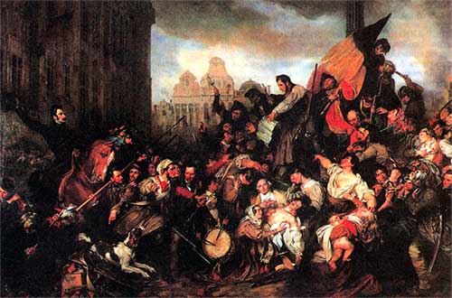 Восстание в Брюсселе 1830 год